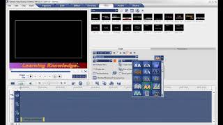 Ulead video studio tutorial part 9 [upl. by Stevie488]