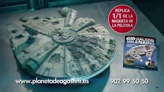 Star Wars Halcón Milenario de Planeta DeAgostini  Anuncio TV España [upl. by Bortz]