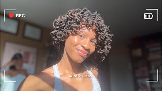 loc fro day 2  glossier beat  video diary day 5 [upl. by Ruhtua]