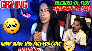 Because of This Sharkshe Left Gjonathan odl  Amar Made This Rule For Godl Player amp CC 😯 godlike [upl. by Ecinahc]