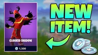 NEW CLOAKED SHADOW SKIN GAMEPLAY  Fortnite Battle Royale Live [upl. by Nahtanha]