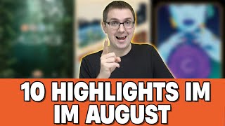 Meine Top 10 Brettspiel Highlights im August [upl. by Romeu108]