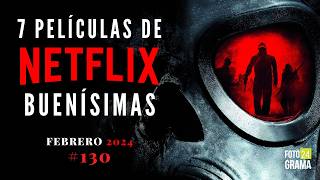 ¿No sabes qué ver 7 Buenas Películas Atrapantes en NETFLIX  Fotograma 24 con David Arce [upl. by Valaree322]