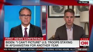 Rep Kinzinger On CNN POTUS Afghanistan North Korea Bipartisanship [upl. by Lenka953]