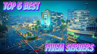 Top 5 Best FiveM Servers [upl. by Minne44]