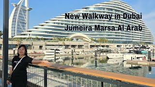 Jumeira Marsa Al Arab  Burj Al Arab  Jumeira Beach New Walkway in Dubai😊 seycheesychannel [upl. by Simpson]