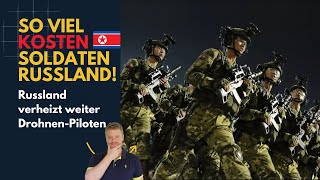 ENTHÜLLT So viel kosten NordkoreaSoldaten Putin Lagebericht 378 [upl. by Kathi824]