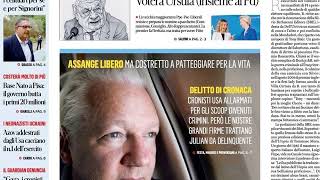 RASSEGNA STAMPA 13 SETTEMBRE 2024 QUOTIDIANI NAZIONALI ITALIANI PRIME PAGINE DEI GIORNALI [upl. by Siraval417]