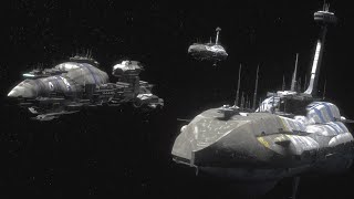 The CIS Fleet Arrives  Star Wars Fan Animation [upl. by Ewall]