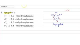 Pyrogallol is [upl. by Euf]