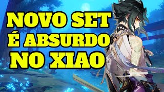 NOVO ARTEFATO REMINISCÊNCIA NOSTÁGICA É O MELHOR SET PRO XIAO GENSHIN IMPACT [upl. by Kcirredal]