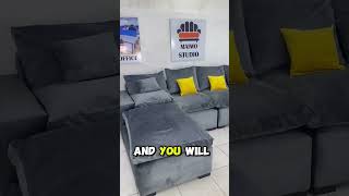 Modern BUBBLE Sofa made in Cameroon We make modern furniture in Douala and deliver across Africa [upl. by Ephrem]