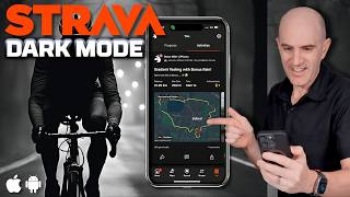 Strava DARK MODE Finally Arrives  iOS and Android [upl. by Euseibbob]