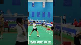 U15 national championship final match rally badminton [upl. by Valry831]