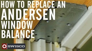 How to replace an Andersen Window Balance [upl. by Ozner]