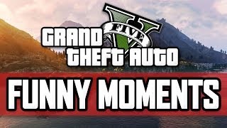 GTA 5 Online Funny Moments 8 with KSI Zerkaa amp More GTA V [upl. by Nylikcaj]