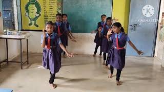 video dance AA DONGRI MA RE  आ डोंगरी मां रे  By Dileswari and Divya school mats Jampali [upl. by Enined756]