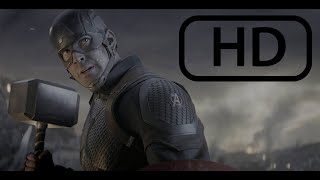 CAPITÃO AMÉRICA levanta o MARTELO DO THOR contra THANOS 4K DUBLADO PTBR [upl. by Lexie]