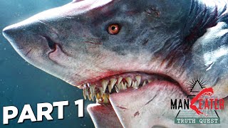 MANEATER TRUTH QUEST DLC Walkthrough Gameplay Part 1  INTRO PlayStation 5 [upl. by Eciral875]