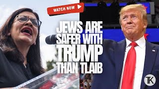 Jews are Safer at Donald Trumps NYC Rally Than a Rashida Tlaib event or Columbia University [upl. by Onabru]