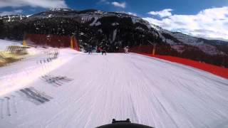 Wonderful slope Val Gardena La Longia 105km GoPro 3 [upl. by Baniaz661]