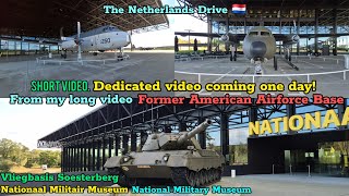 NL 🇳🇱 Drive Vliegbasis Soesterberg Former American Airforce Base Soesterberg Military Museum [upl. by Doehne742]