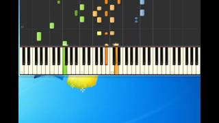 power of love huey lewis news Piano tutorial by Synthesia [upl. by Lluj]