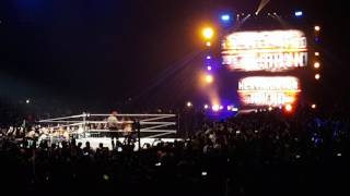 WWE Singapore 28 June 2017Heath Slater amp Rhyno Entrance [upl. by Airlia715]