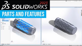 SOLIDWORKS 2023 Whats New  Parts and Features [upl. by Beaudoin]