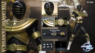 New gold ranger Trey of Triforia zeo rangers action figure revealed soosootoys [upl. by Bronk]