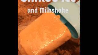 Chikoo ice or Milkshake  Sapota ice or Milkshake   சப்போட்டா ஐஸ்  Miraclemirror [upl. by Odnolor]