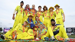 Australia lift the U19 World Cup trophy for the fourth time  U19 CWC 2024 [upl. by Teria]