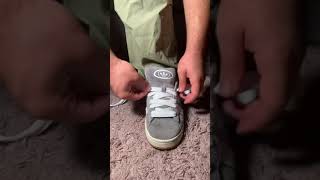 Adidas Campus Lacing tutorial [upl. by Julia668]