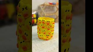 Super clay pen holder diy youtubeshorts superclay art [upl. by Treblah]