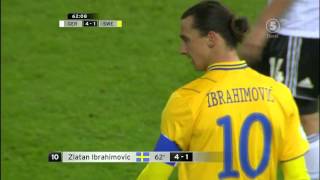 SverigeTyskland 44 All goals Lasse Granqvist commentary dubbed [upl. by Yoc421]