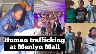 Nigerians are now stealing kids at Menlyn Mall  South Africans be careful [upl. by Ahsenrad]