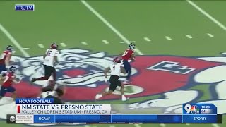 NMSU trails Fresno State 310 at halftime [upl. by Axe]