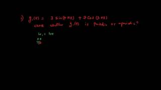 How to determine whether a signal is periodic or not [upl. by Acul]