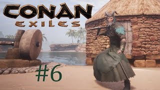 Conan Exiles  6 Making Steel and Kambujan Shaman Armor [upl. by Justinian]