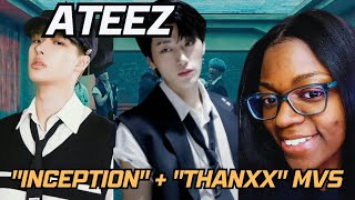 Ateez Deep Dive  quotInceptionquot  quotThanxxquot MV Reactions ateez ateezreaction kpop [upl. by Buonomo353]