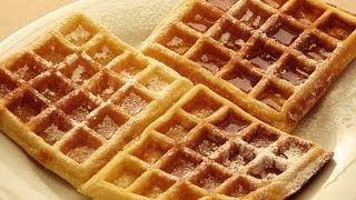 Homemade Waffle Recipe [upl. by Eerual271]