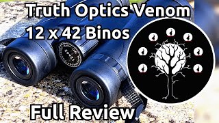 Truth Optics Venom Binoculars 12 x 42 full review [upl. by Renckens175]