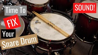 How To Tune Your Snare Drum Like A Pro  Drum Lesson [upl. by Barney]