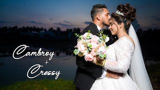 CAMBROY  CRESSY cinematic wedding highlight by 10cc Photography goa kenny amp cliffa [upl. by Onailimixam]