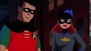 Robin amp Batgirl Try to Catch Catwoman  BTAS Remastered [upl. by Idham468]