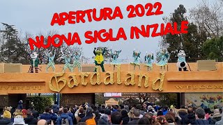 APERTURA DI GARDALAND NUOVA SIGLA 2022 [upl. by Niatirb]