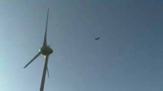 Bird vs Wind Turbine FAIL [upl. by Anneres]