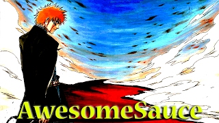 Bleach AwesomeSauce Ichigos First Bankai Transformation [upl. by Follansbee]