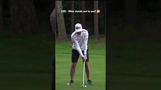 Chicken Wing 👀 Golf Swing Slow Motion Iron [upl. by Opalina]