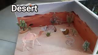 Animal habitat Project  model [upl. by Enitsirhc457]